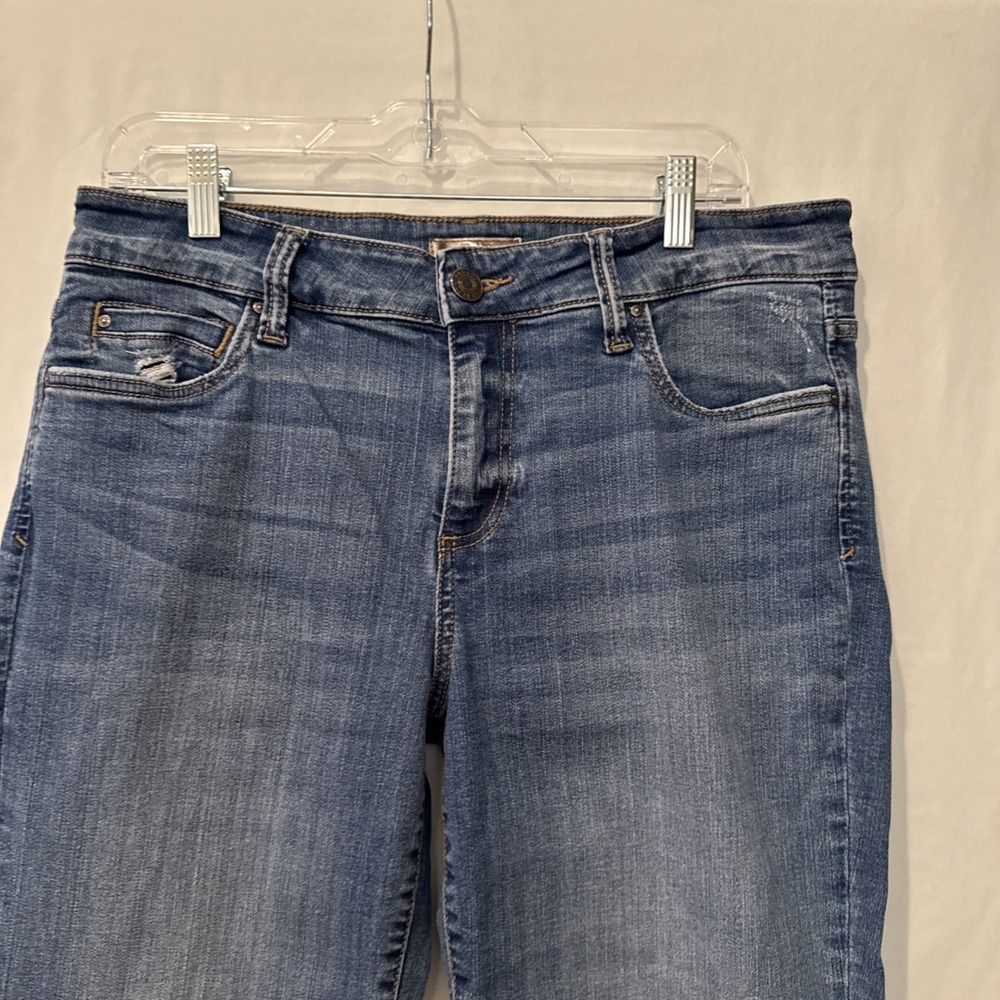 KUT from the Kloth Natalie Bootcut Jeans Womens 12 Blue High Rise Denim